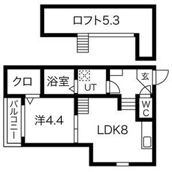 MAISON LA LUMIEREの物件間取画像